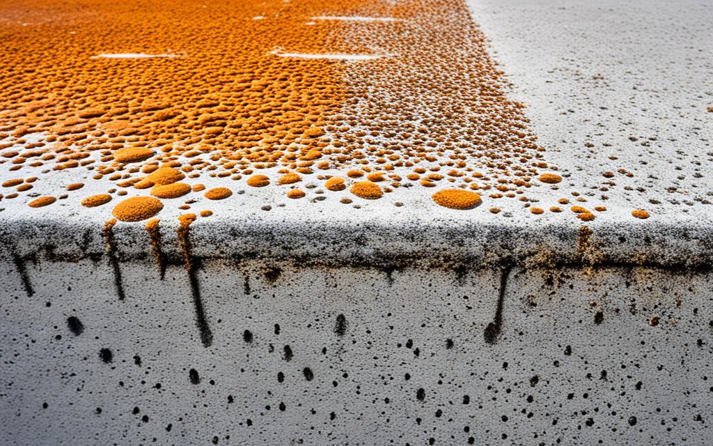 causes of concrete corrosion